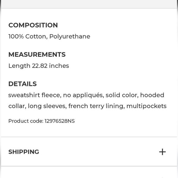 NWT John Elliott Hoodie - Picture 7 of 7